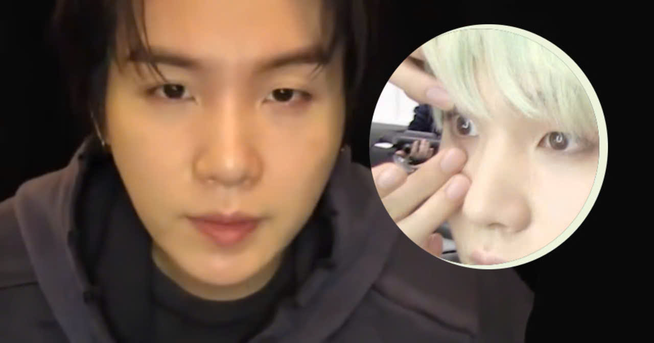 SUGA Reveals the Real Reason He Hasn't Worn Contact Lenses for Years