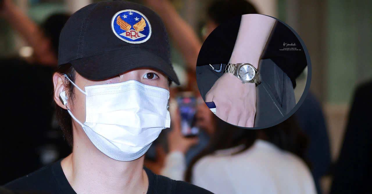 Character Sticker on SUGA’s Phone at the Airport Today Unexpectedly Catches Attention