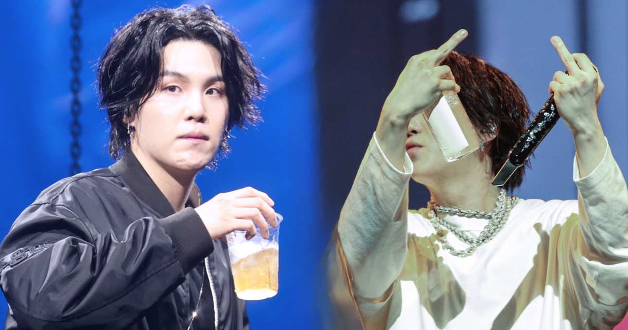 Fans Finds Out Why SUGA Has A Toast Of Hennessy On Stage With ARMYs