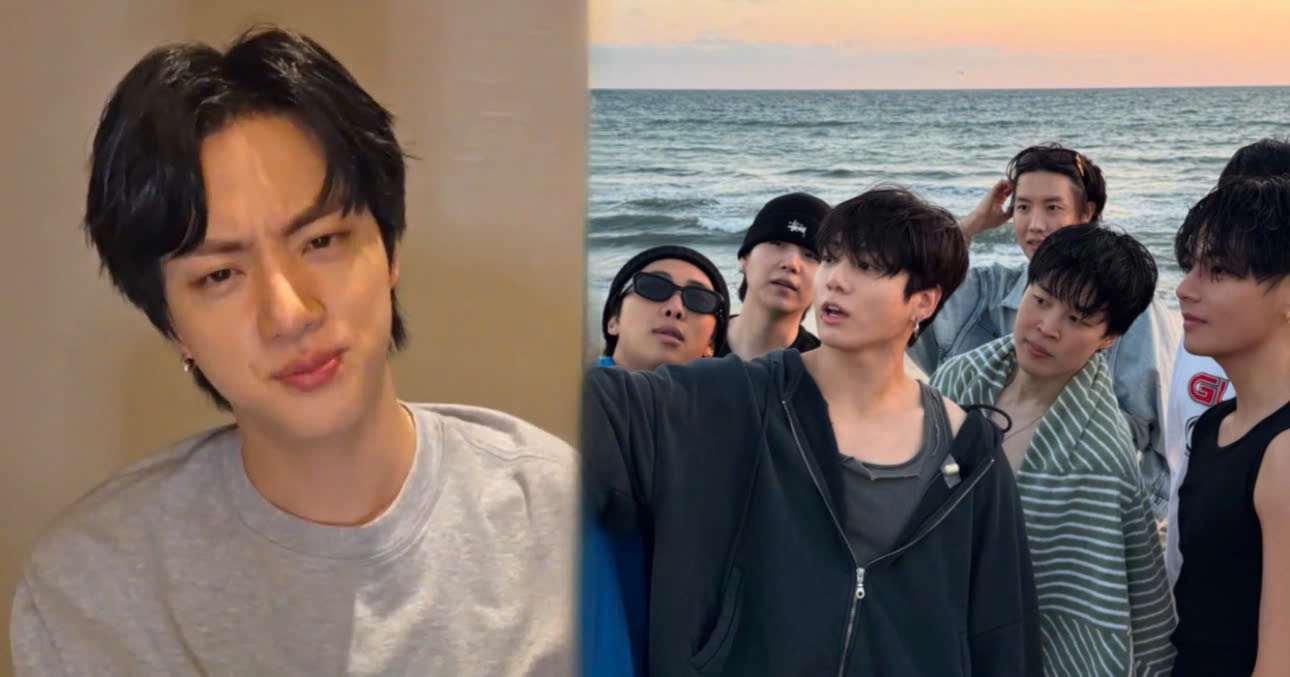 Jin Points Out The Member He Can Hardly Take A Selfie With — The Reason Has Fans Cracking Up