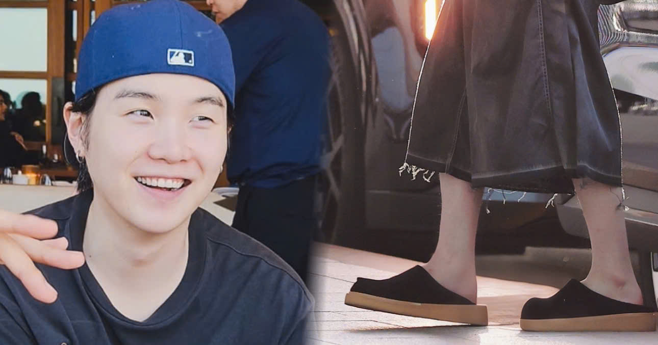 A Shoe Store Employee Meets SUGA Recently And Reveals His Real Shoe Size, Leaving Fans Shocked