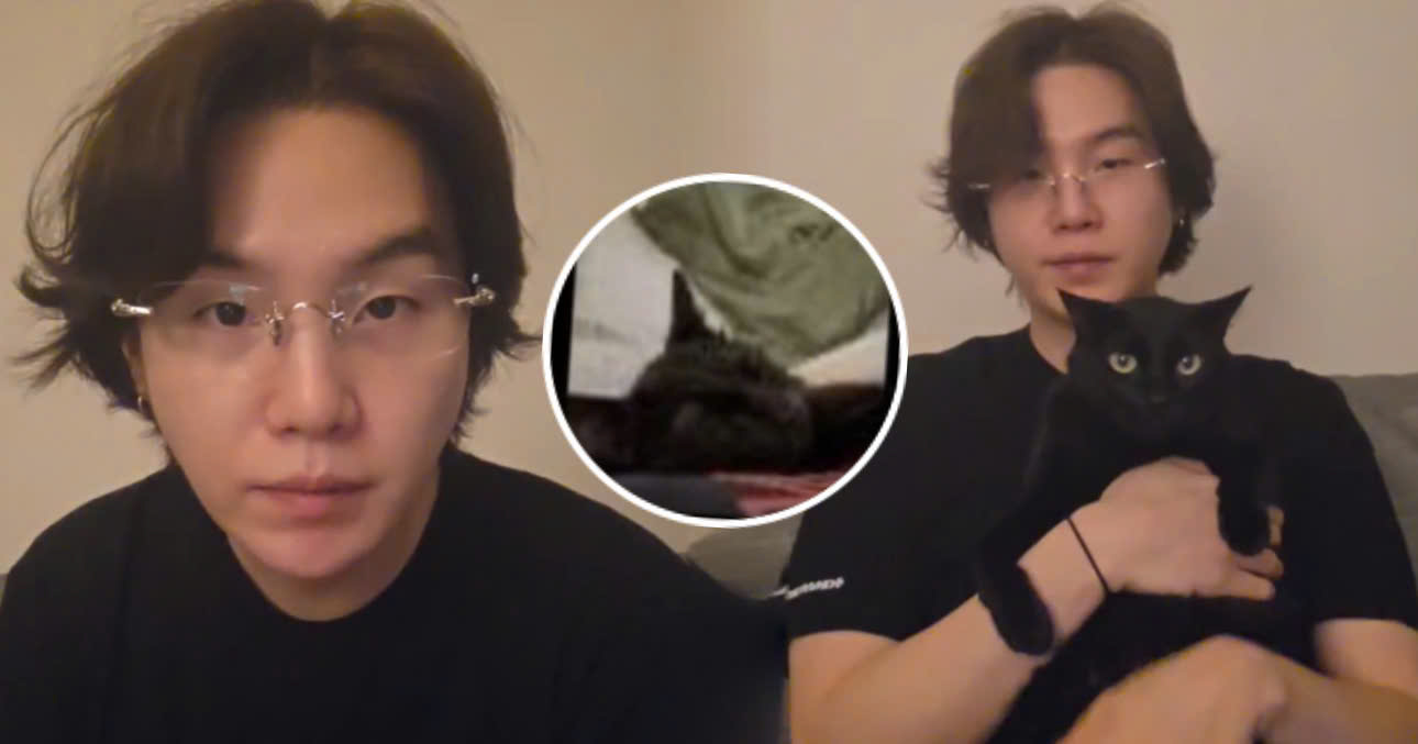 SUGA Opens Up About His Cat Tang’s Tough Background, Leaving Fans Emotional