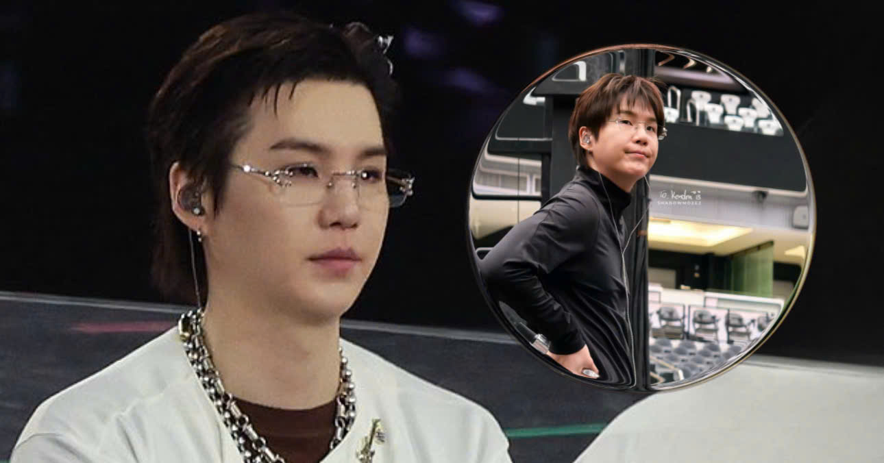 SUGA Explains Why He's Forced To Wear Glasses During Las Vegas Concert Day 3