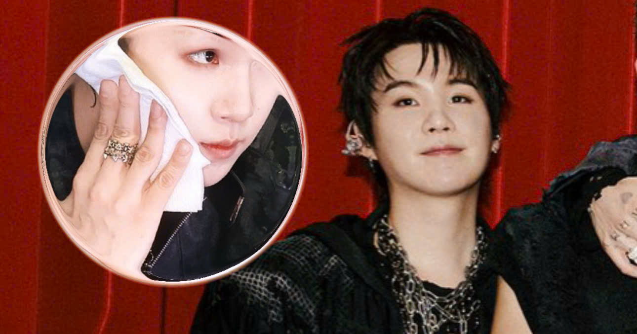 SUGA Drives ARMYs Wild With His New Eyebrow Piercing At Madrid Day 2 Concert
