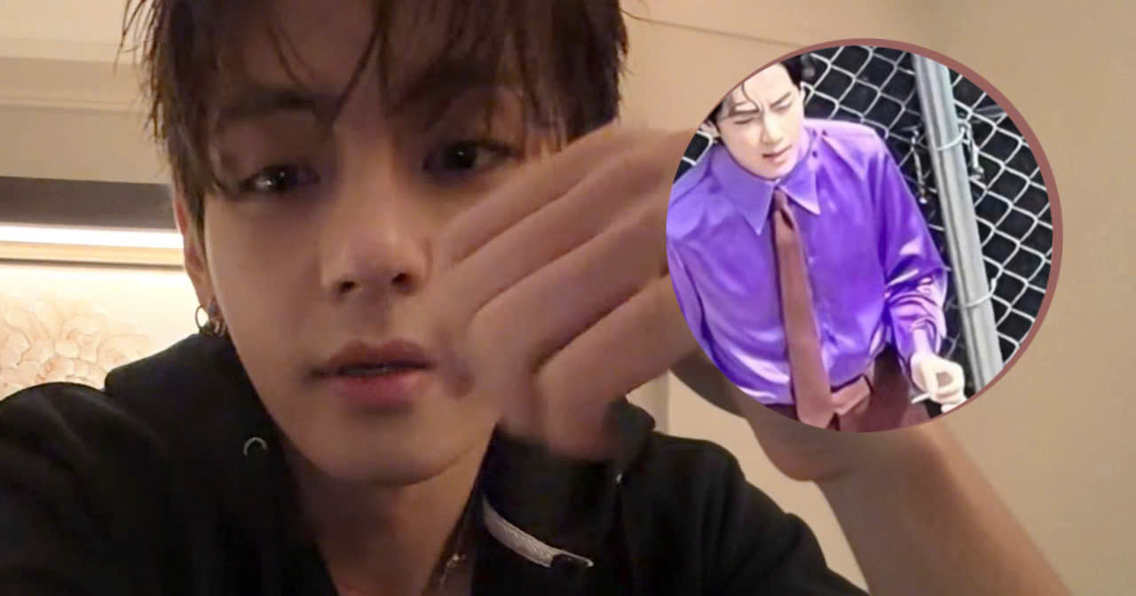 V’s Familiar “Smoking“ Gesture on Livestream Suddenly Goes Viral for His Undeniable Charm