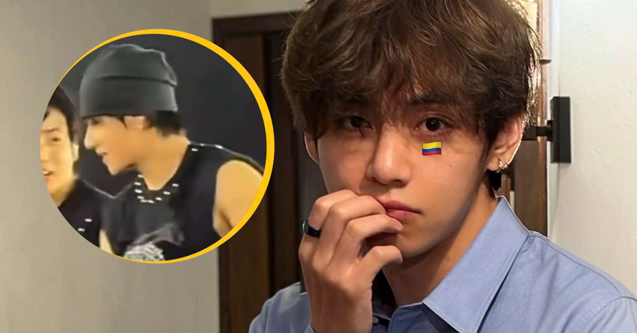 V Draws Attention by Publicly Showing His Support for Palestine at Today’s Concert