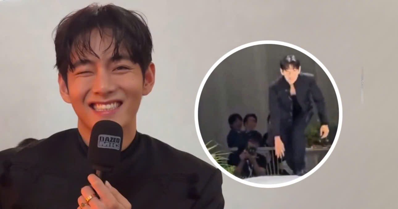 V’s Speech Video At Paradise Art Night Finally Revealed - And His Entrance Made The Room Erupt