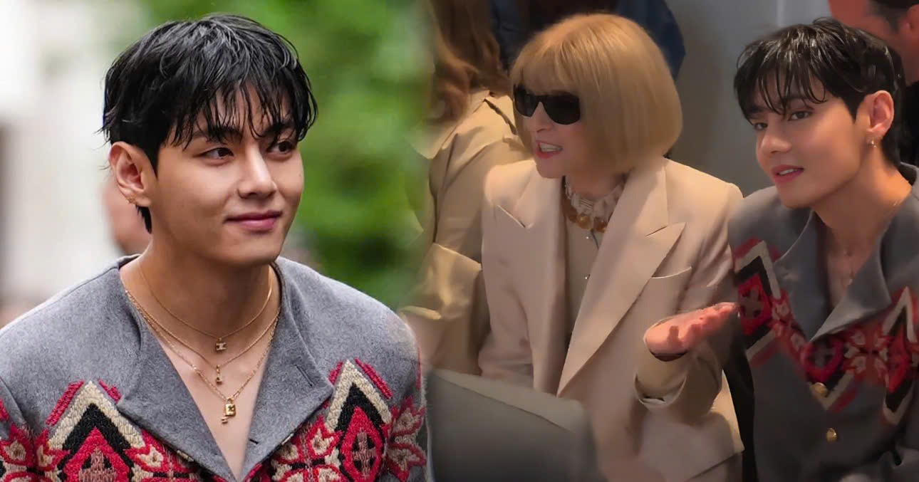 V Accepts An Invitation From Vogue Queen Anna Wintour To Join The Upcoming Global Fashion & Film Event