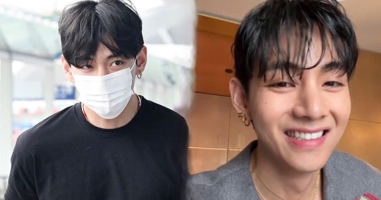 V Was Spotted With A Real Tattoo Matching The One He Previously Teased By Drawing It On