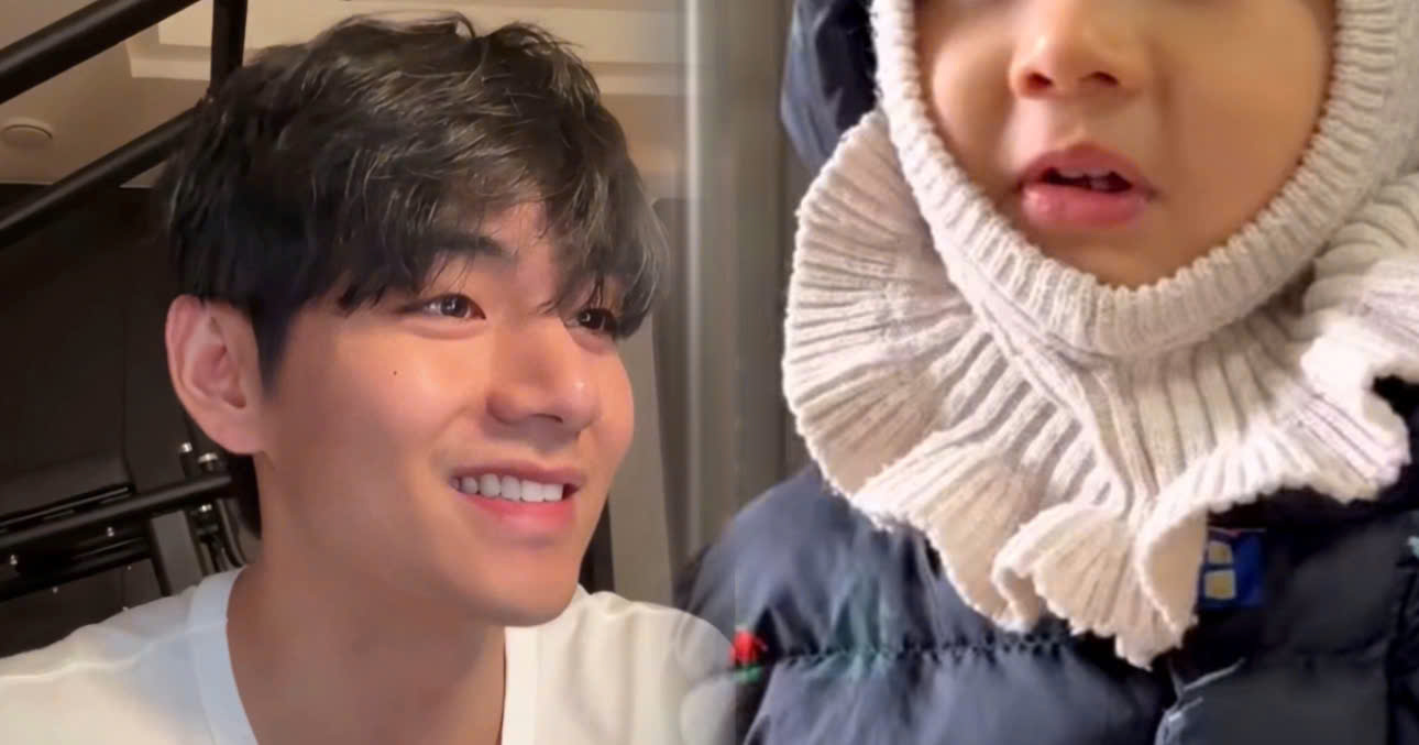A Little Boy Goes Viral For His Uncanny Resemblance To V, Leaving Fans To Mistake Him For AI