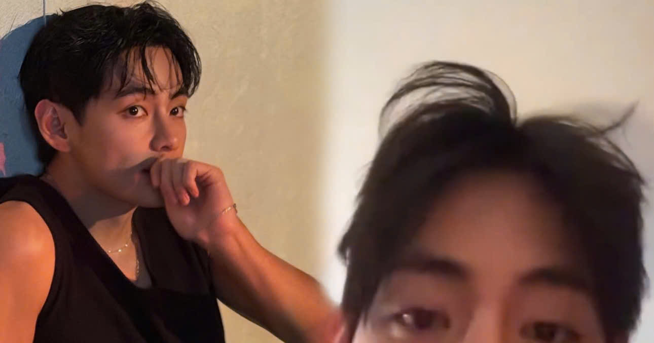Unusual Demeanor Of V In The Latest Weverse Live Draws Attention