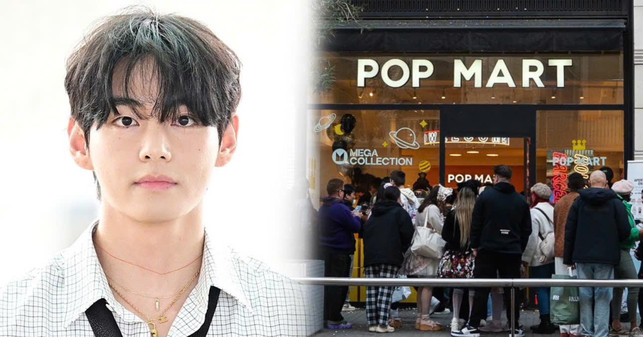 Many Pop Mart Stores Worldwide Face An “Unexpected Trouble“ After V Appeared At The Airport This Morning