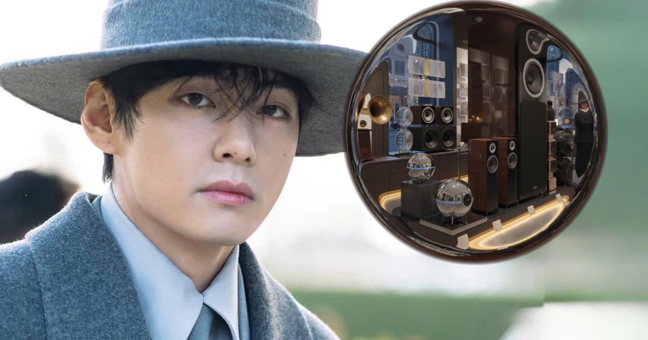V Orders An Exclusive Speaker System For His Personal Studio, Sending Fans Into A Frenzy