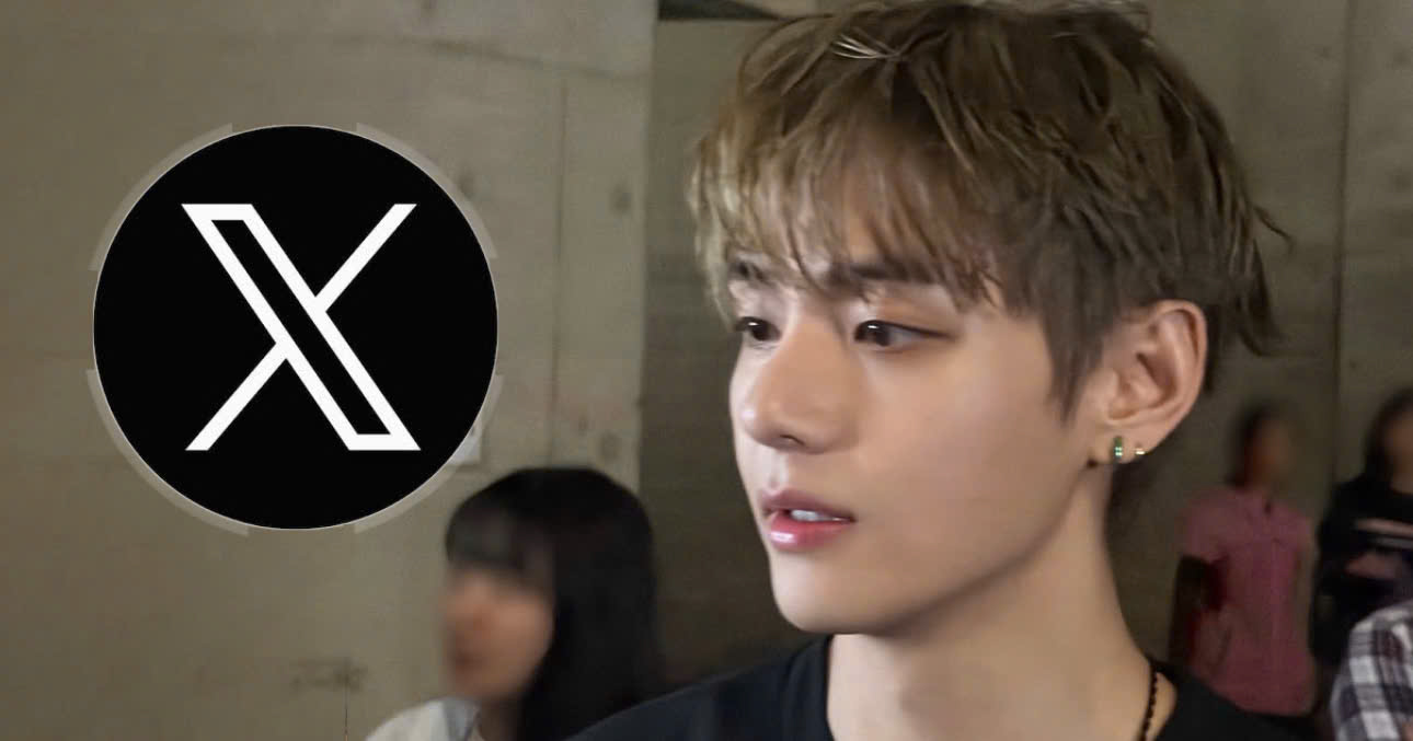 V Accidentally Reveals He Has a Private X Account Following Post About Busan Concert
