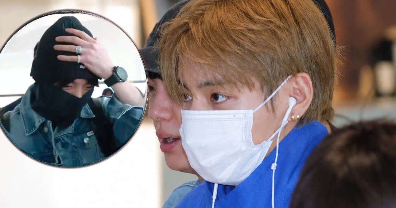 ARMYs Thrilled by V's Gesture Toward Jungkook at the Airport After the Maknae Got Flustered Over Forgetting Something at Home