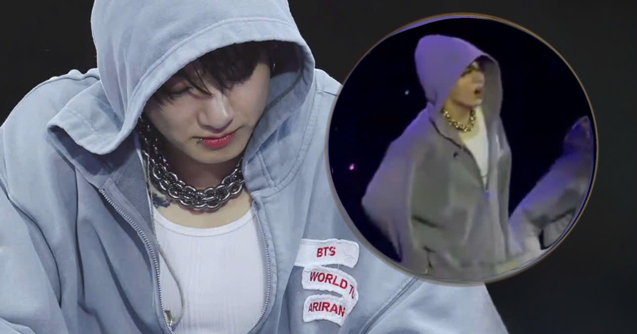 Jungkook Was In Pain After Pulling Off A Tough Dance Move At Stanford Concert Day 2